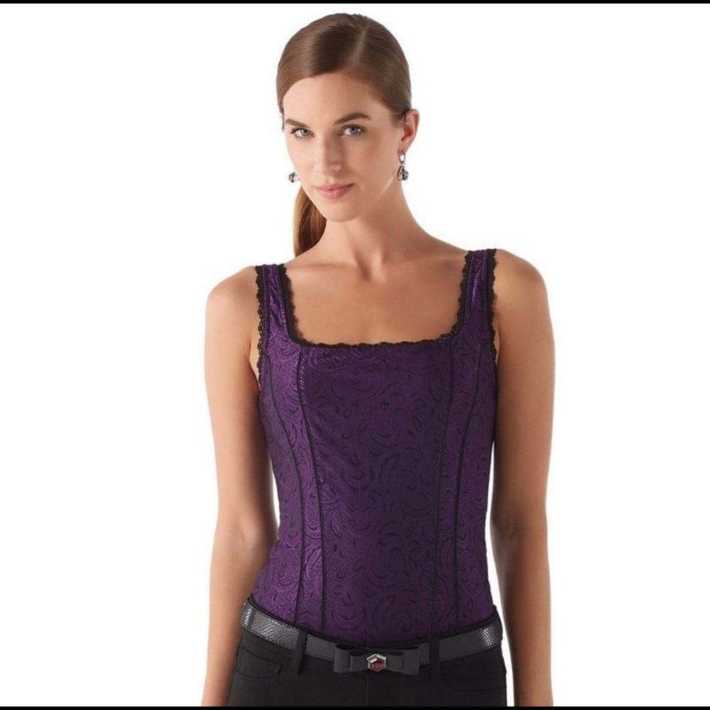 White House Black Market Dressy Tank Top